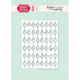 Craft & You - Rhombus Background - CW368