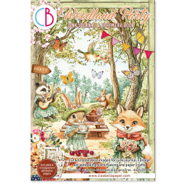 Ciao Bella - Junk Journal Ephemera Book A4 - Woodland Party