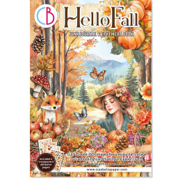 Ciao Bella - Junk Journal Ephemera Book A4 - Hello Fall