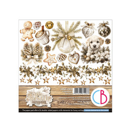 Ciao Bella - Papirpakke 6x6 - Fussy Cut - Winter Season