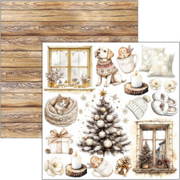 Ciao Bella - Papirpakke 6x6 - Fussy Cut - Winter Season