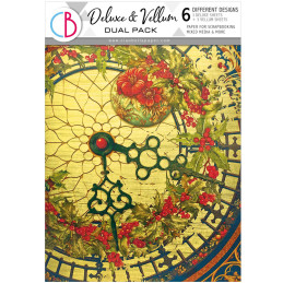 Ciao Bella - Papir/Vellum A4 - Deluxe Paper Gold & Vellum Mix - Toy Shop