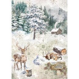 Ciao Bella - Rice Paper Mixed A5 - Forest Tales