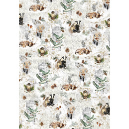 Ciao Bella - Rice Paper Mixed A5 - Forest Tales