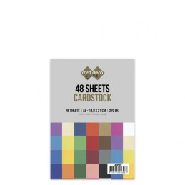 Card Deco Essentials - Cardstock A5 - Jumbo Kartonpakke