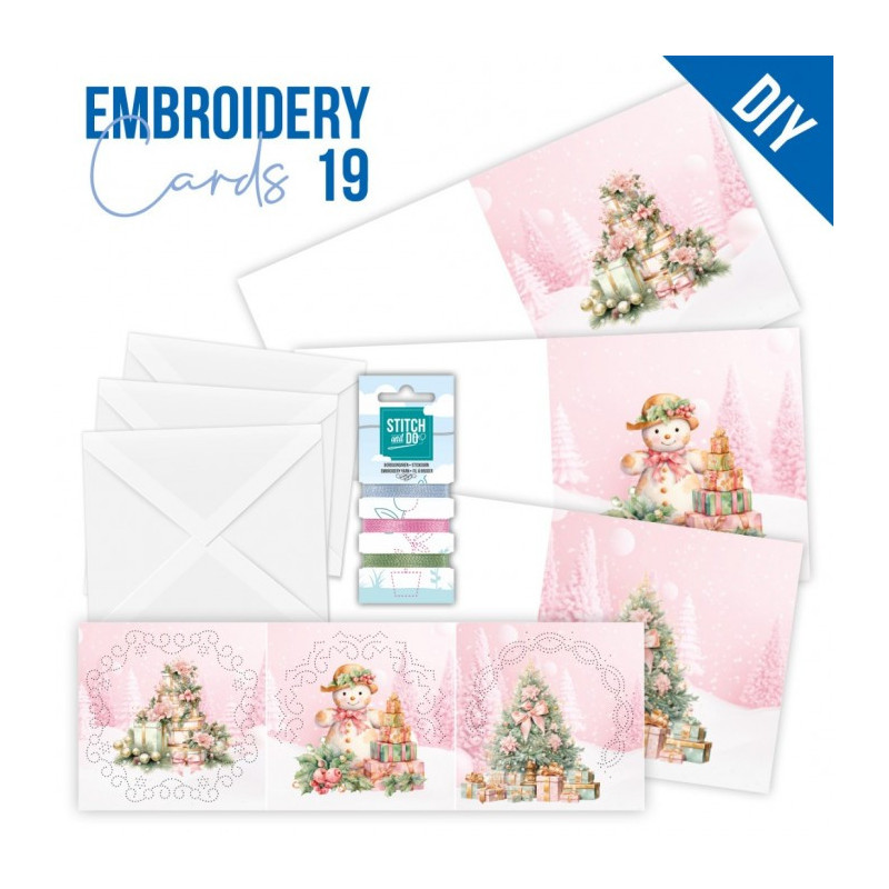 Stitch And Do Cards 19 - Sweet Christmas