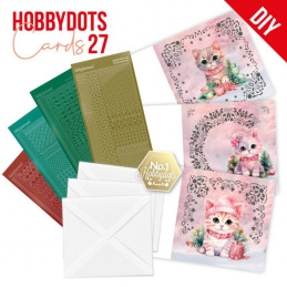 Dot And Do Cards 27 - Pink Christmas