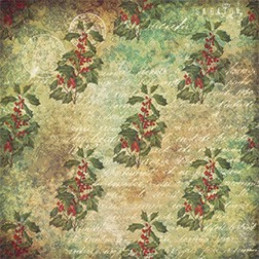 Berries Beauties - Papirblok - Timeless Christmas - BBPP10025