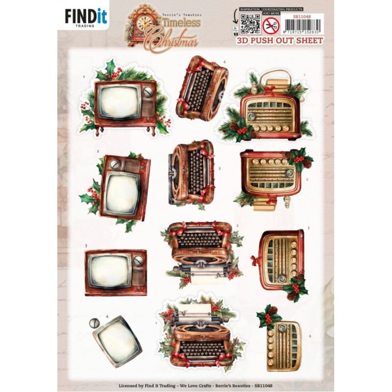 Pushout - Berries Beauties - Timeless Christmas - Timeless Devices - SB11048