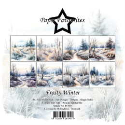 Paper Favourites - Papirpakke 15x15 - Frosty Winter - PF549