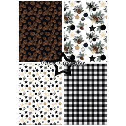 Paper Favourites - Papirpakke A5 - Christmas Joy - PFA190