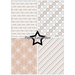 Paper Favourites - Papirpakke A5 - Winter Wishes - PFA192