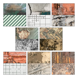 Design5 - Papirpakke A5 - RustyGreen - D502128P