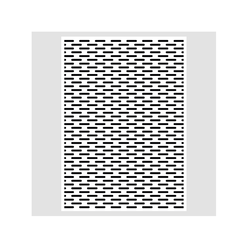 Design5 - Stencil - Metalplade - D500071S