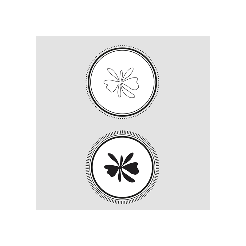 Design5 - Stempel - 2 Effekt Basiscirkler - D500226C