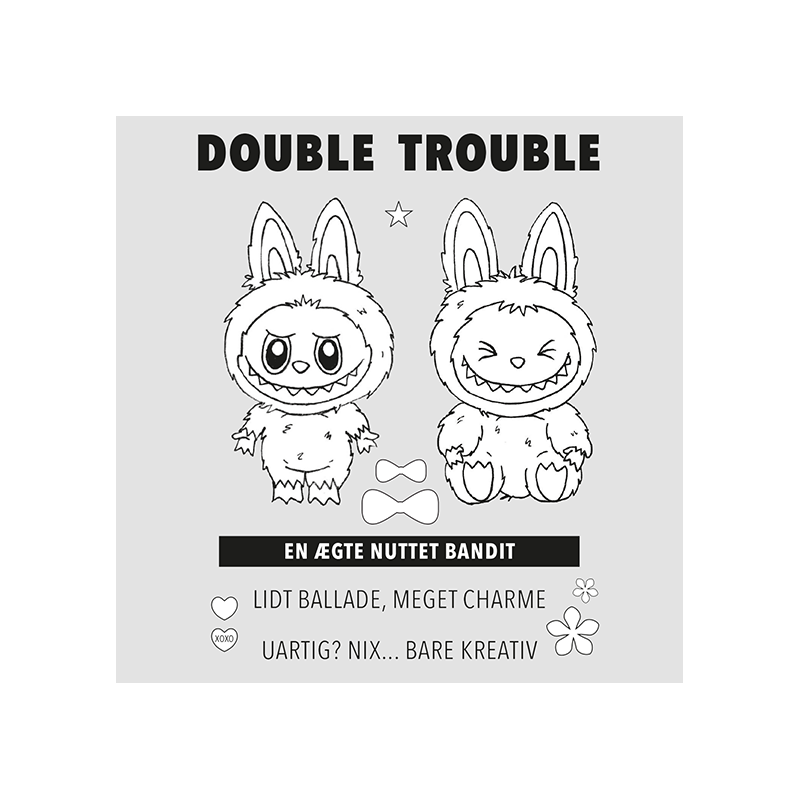 Design5 - Stempel - Double Trouble - D500227C