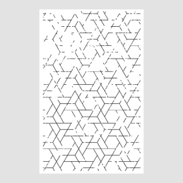 Design5 - Stempel - Hexagon Effektstempel - D500228C