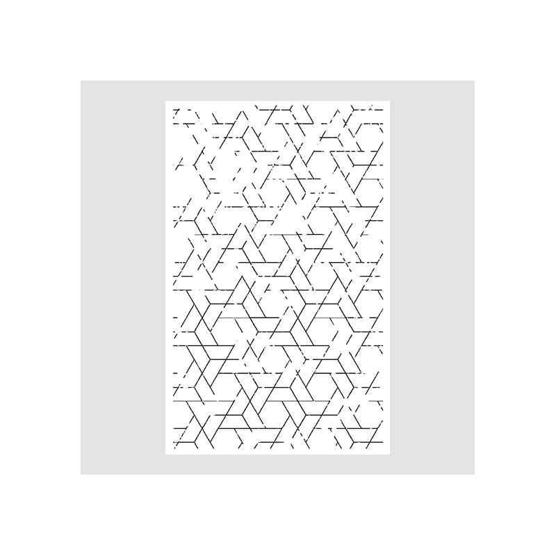 Design5 - Stempel - Hexagon Effektstempel - D500228C