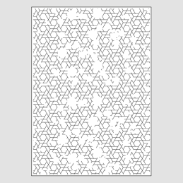 Design5 - Hexagon A6 - D500274D
