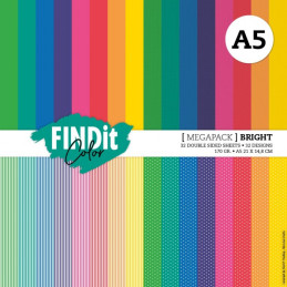 Card Deco Essentials - Megapack A5 - Bright