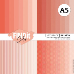Card Deco Essentials - Megapack A5 - Salmon