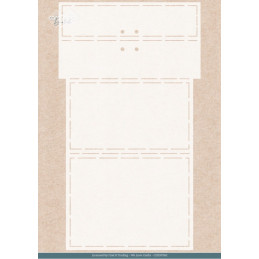 Card Deco Essentials - Stencil A4 - Present