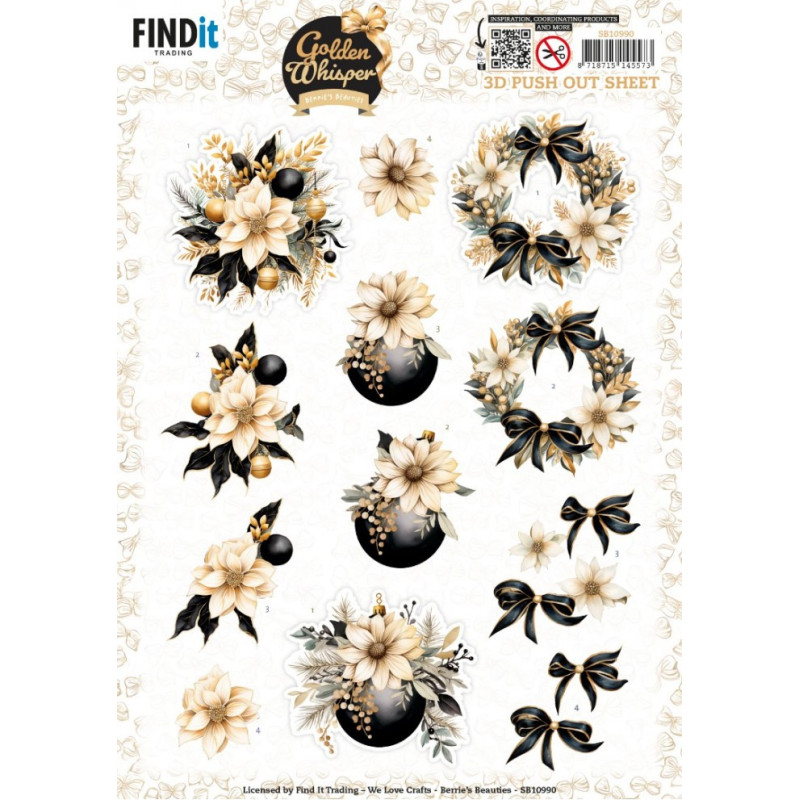 Pushout - Berries Beauties - Golden Whisper - Flowers - SB10990