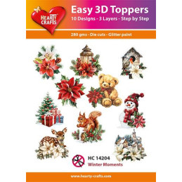 Easy 3D Toppers - Winter Moments