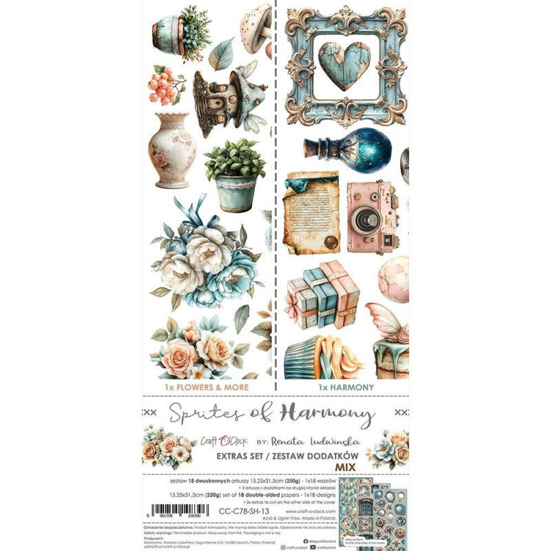 Craft O'Clock - Extras Set - Sprites Of Harmony - Mix