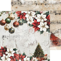 Craft O'Clock - Papirpakke 15x15 - Oh Christmas Night