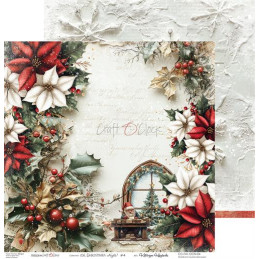 Craft O'Clock - Papirpakke 30x30 - Oh Christmas Night