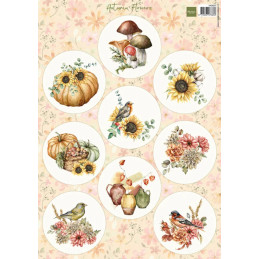 Marianne Design - Autumn Flowers - VK9637
