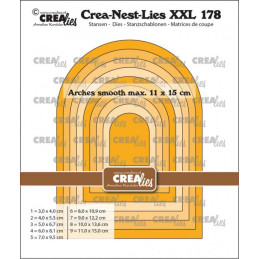 CREAlies - Crea-Nest-Lies XXL No. 178 - Arches Smooth - CLNestXXL178