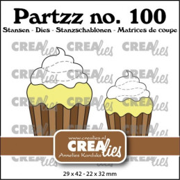 CREAlies - Partzz - Cupcake Middle And Small - CLPartzz100