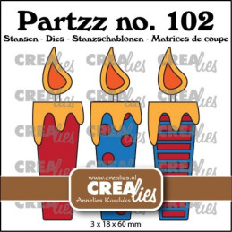 CREAlies - Partzz - 3 Candles - CLPartzz102