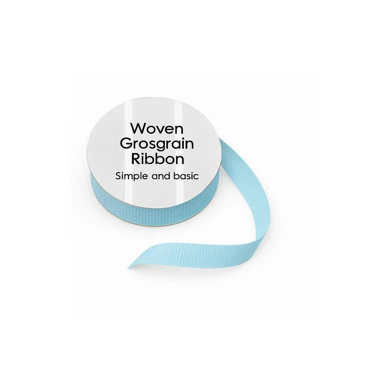 Simple And Basic - Grosgrain Ribbon - Light Blue