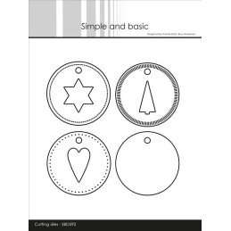 Simple And Basic - Round Tags - SBD592