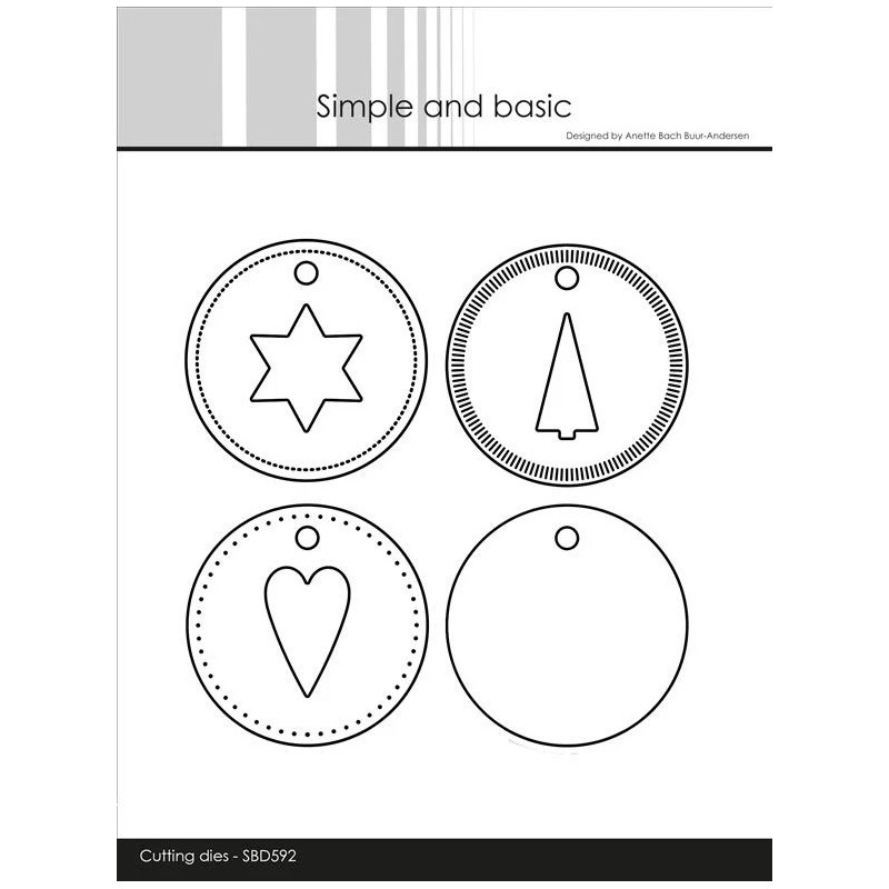 Simple And Basic - Round Tags - SBD592