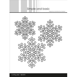 Simple And Basic - Snowflakes - SBD593
