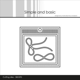 Simple And Basic - Square Gift Tag - SBD595