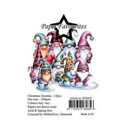 Paper Favourites - Die Cuts - Christmas Gnomes - PFD029