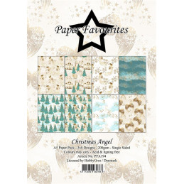 Paper Favourites - Papirpakke A5 - Christmas Angel - PFA194