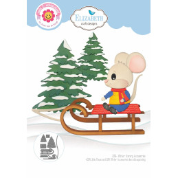 Elizabeth Craft Designs - Cute & Whimsical - Winter Scenery Accessories