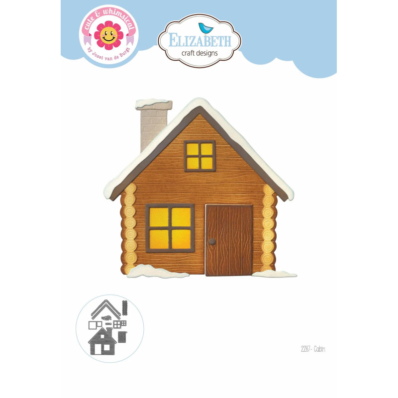 Elizabeth Craft Designs - Cute & Whimsical - Cabin