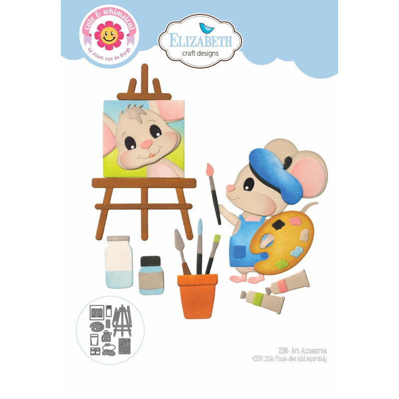 Elizabeth Craft Designs - Cute & Whimsical - Art Accessories
