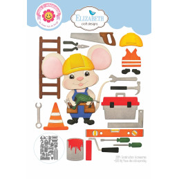 Elizabeth Craft Designs - Cute & Whimsical - Construction Accessories