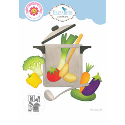 Elizabeth Craft Designs - Cute & Whimsical - Cooking Pot