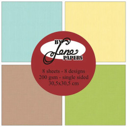 By Lene - Papirpakke 30x30 - Christmas Tones - BLP369