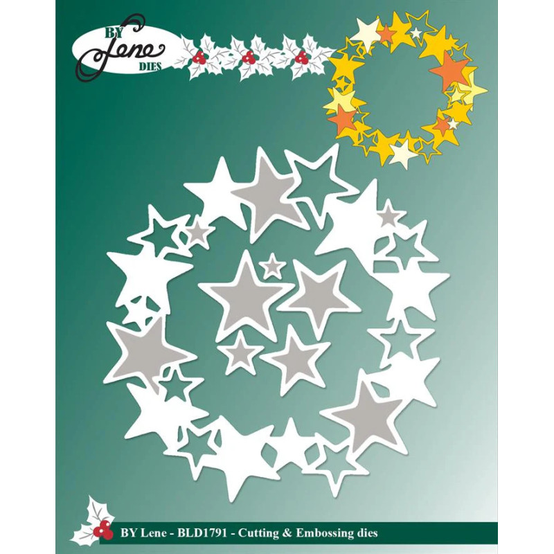 By Lene - Star Wreath - BLD1791