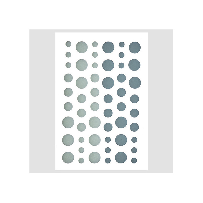 Design5 - Enamel Dots MAT - Støvet Grøn - D500018ED